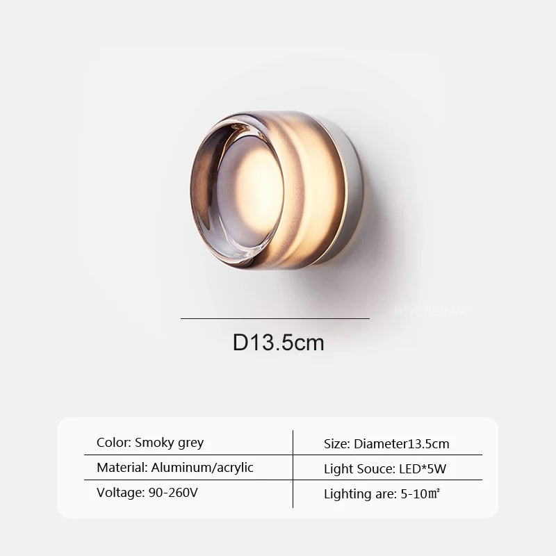 Modern Round Wall Light