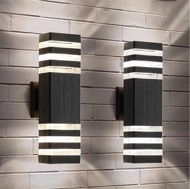 Modern Square Outdoor Wall Lights