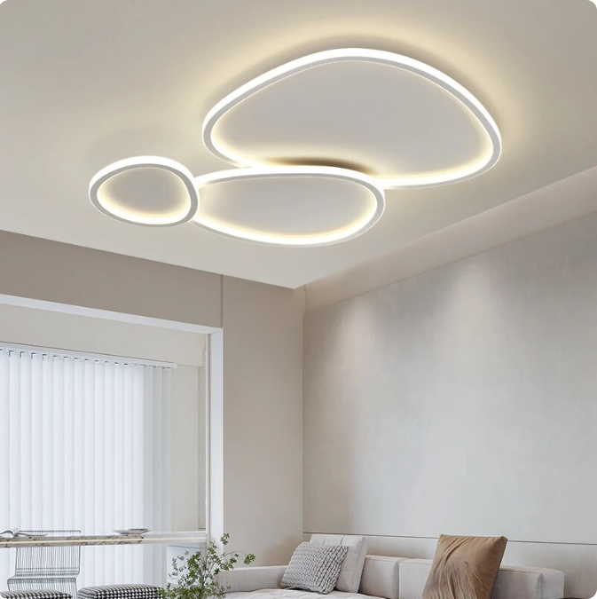 Modern Living Room Chandelier – Brentwood Interiors