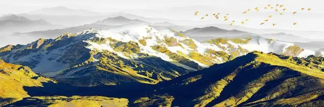 Mountain Landscape Canvas Print Wall Art Decoration