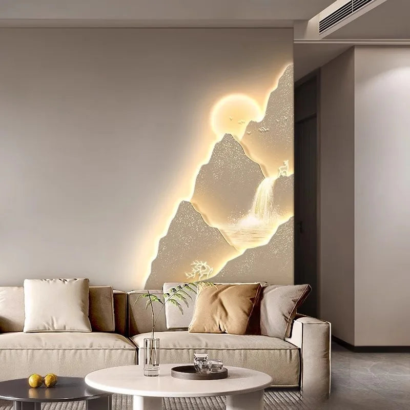 Mural Wall Art Lighting