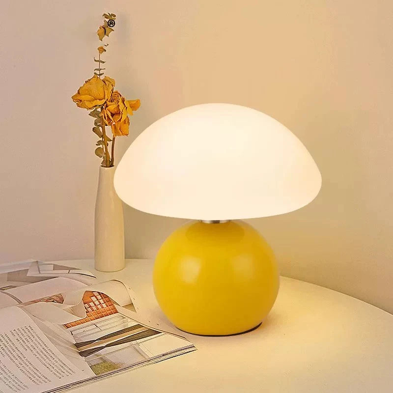 Mushroom Shaped Table Lamp