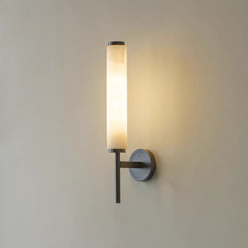Natural Marble Wall Light Black
