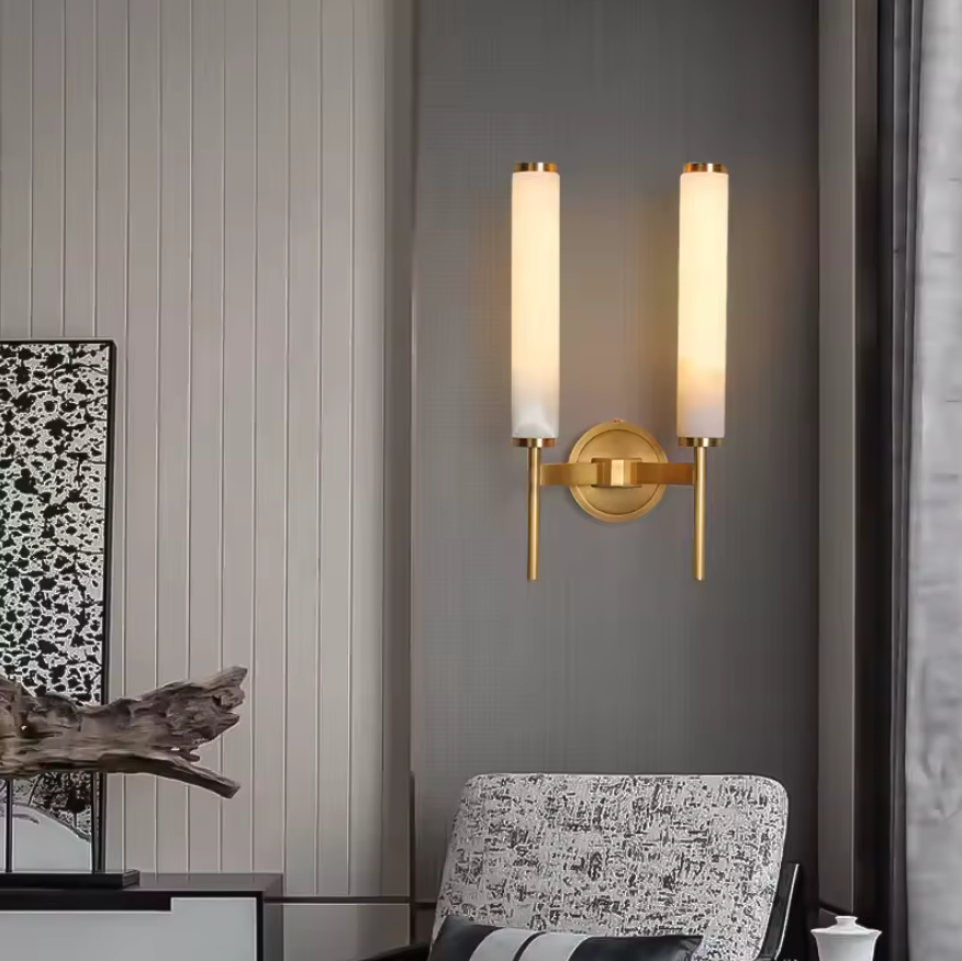 Natural Marble Wall Lights For Living Room