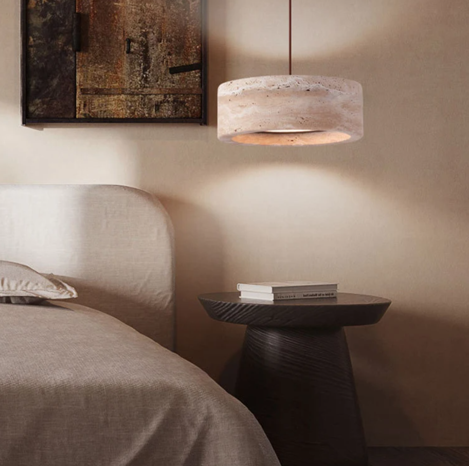 Natural Stone Pendant Light Bedroom