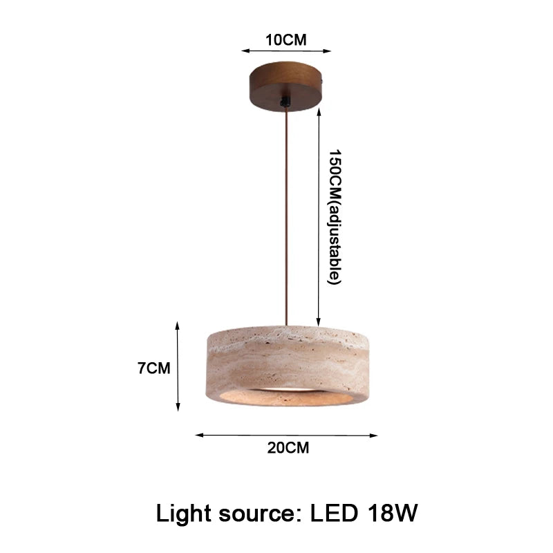 Natural Stone Pendant Lights
