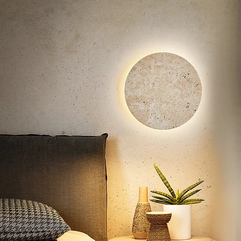 Natural Stone Wall Sconce Lamps