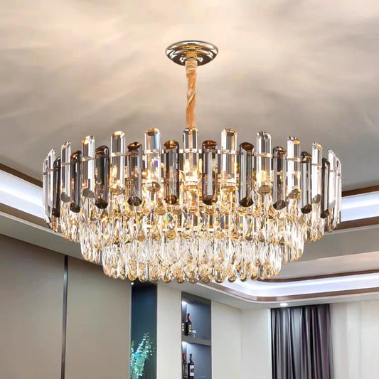 Nordic LED Crystal Chandelier