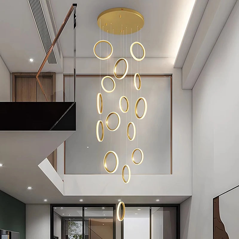 Nordic Circle Chandeliers