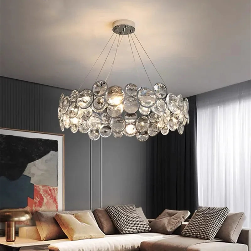 Nordic Crystal Ceiling Chandelier Living Room