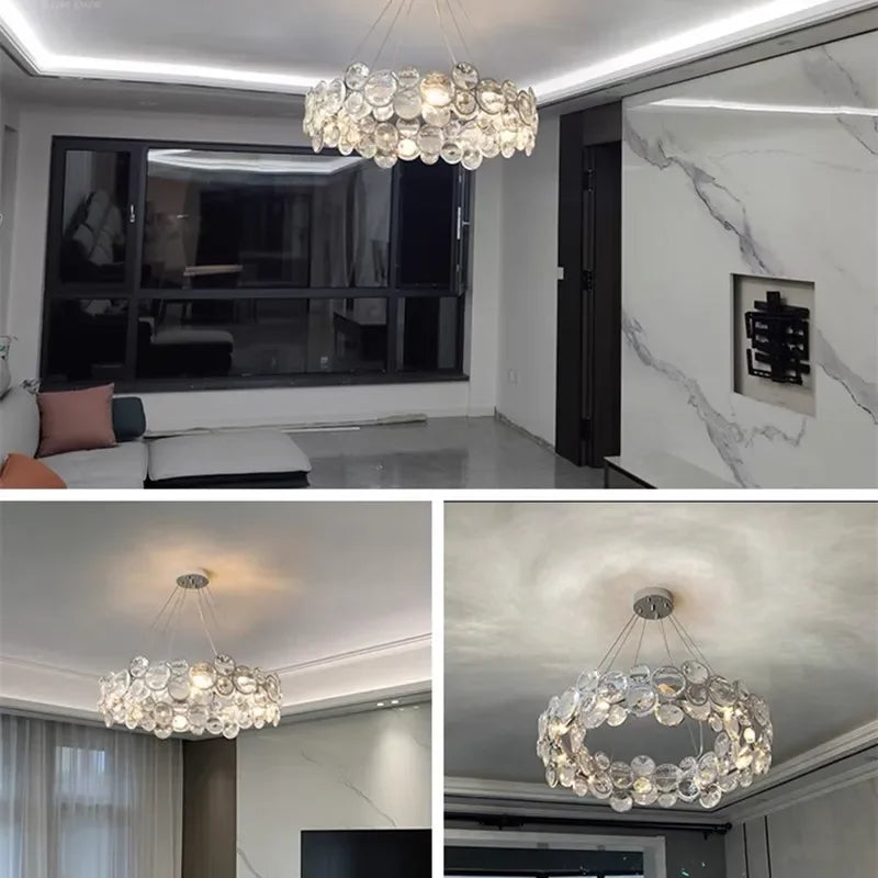 Nordic Crystal Ceiling Chandeliers