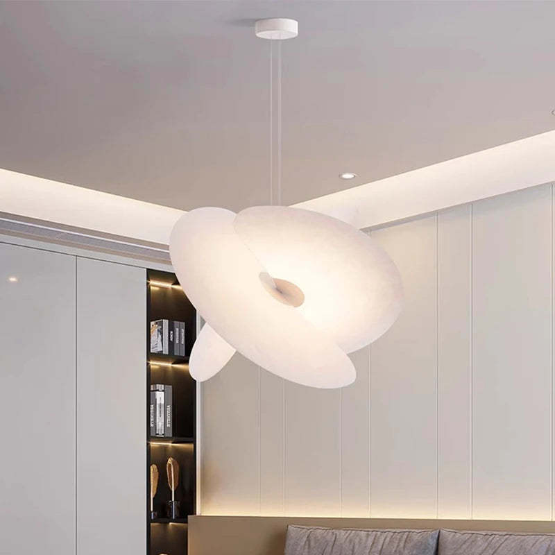 Nordic Design Silk Hanging Lamp