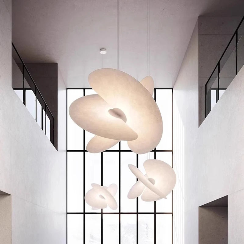 Nordic Design Silk Hanging Light