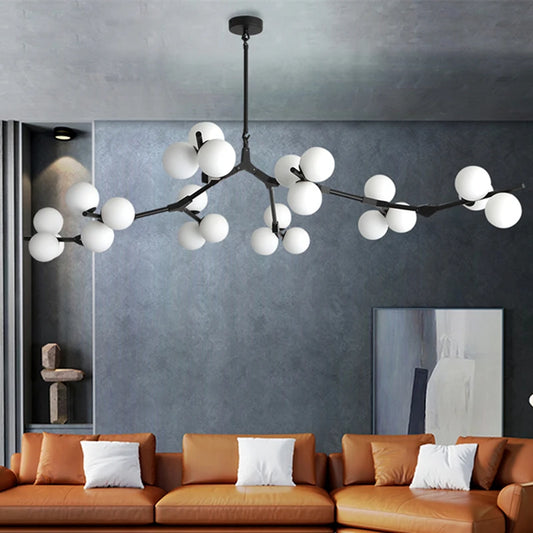 Nordic Glass Ball Chandelier