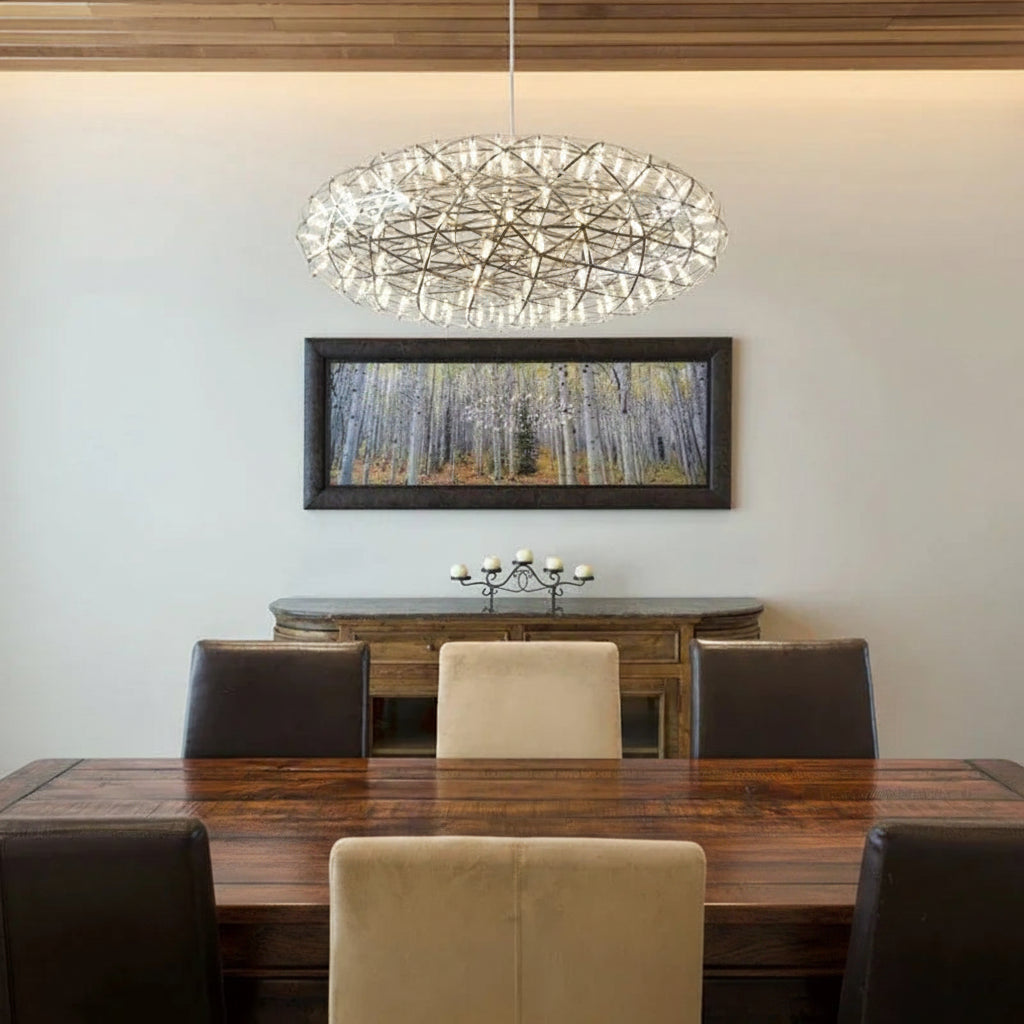 Oval Spark Ball Pendant Light Chandeliers