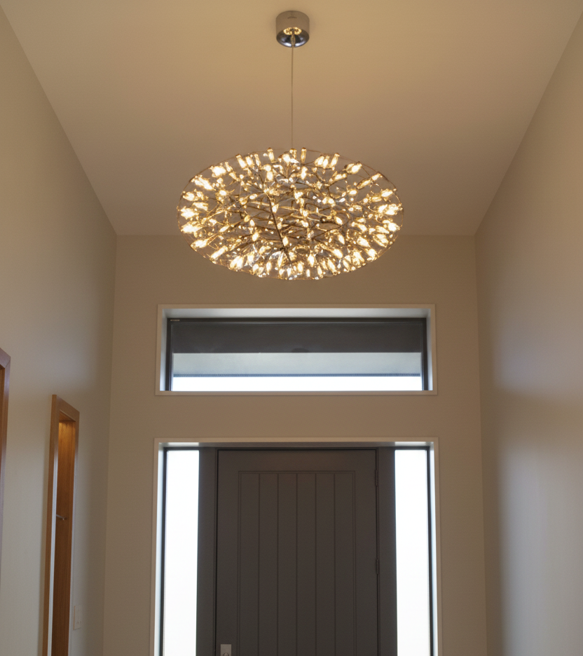 Oval Spark Ball Pendant Lights Chandelier