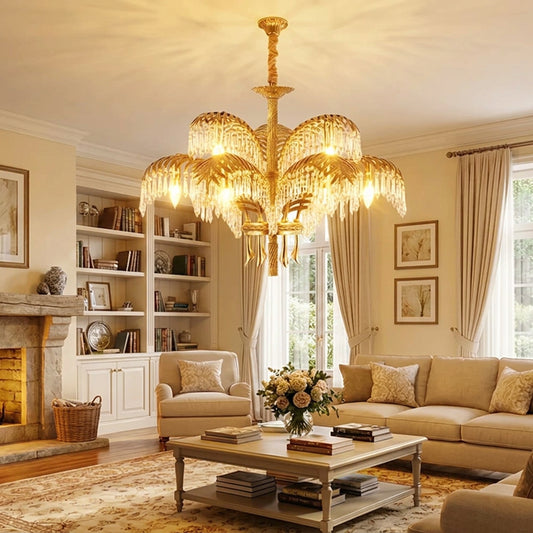 Palm Leaf Chandelier