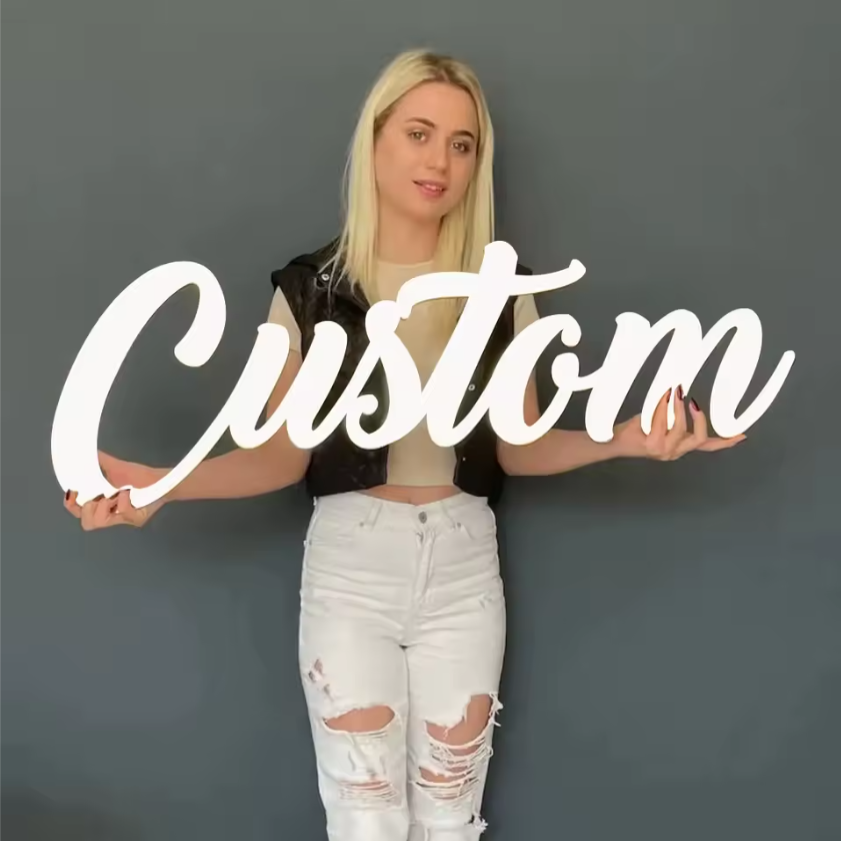 Personalized Wooden Name Signs