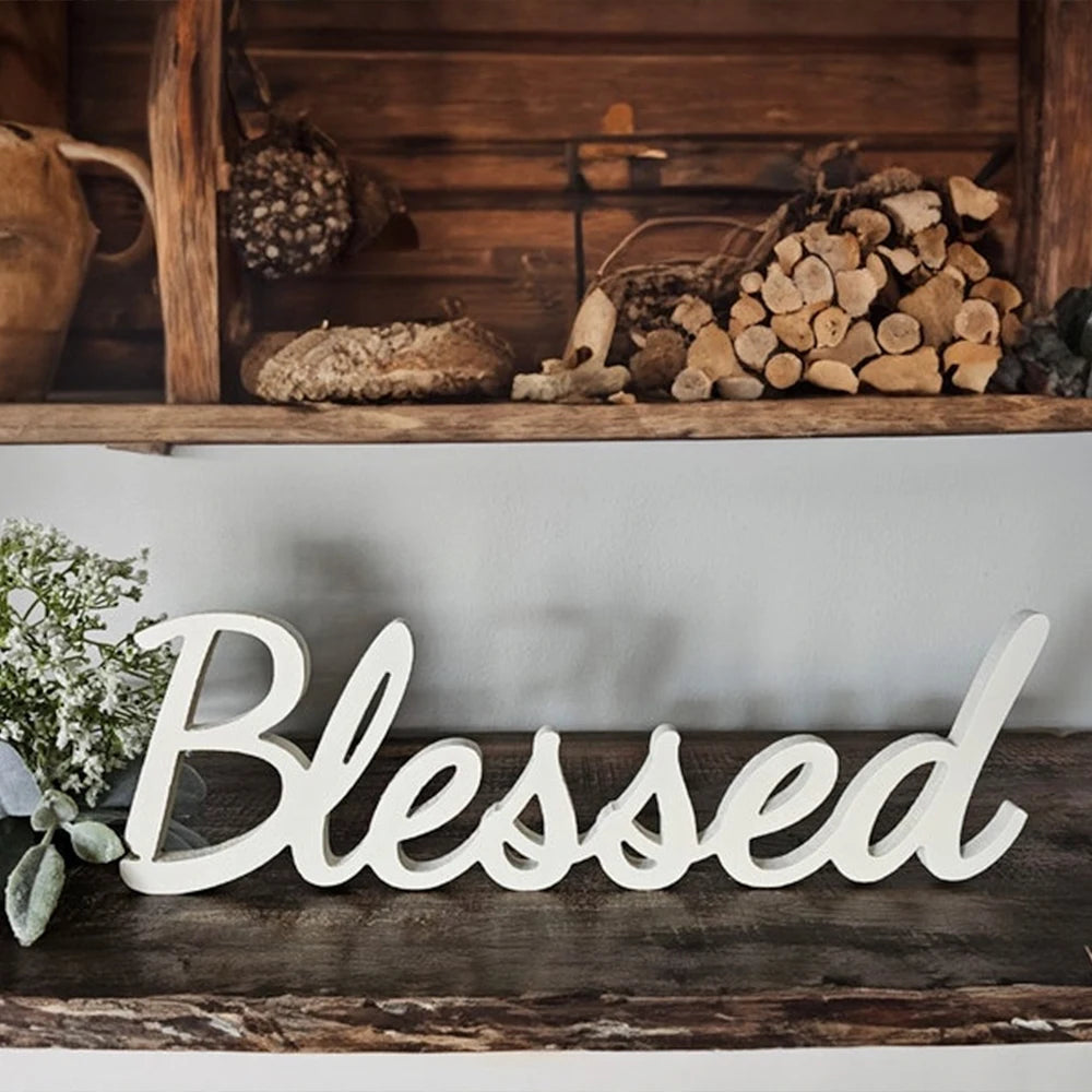 Personalized Wooden Name Sign Home Decor