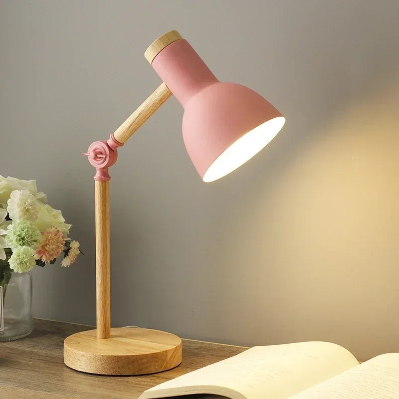 Modern Nordic Table Lamp Pink