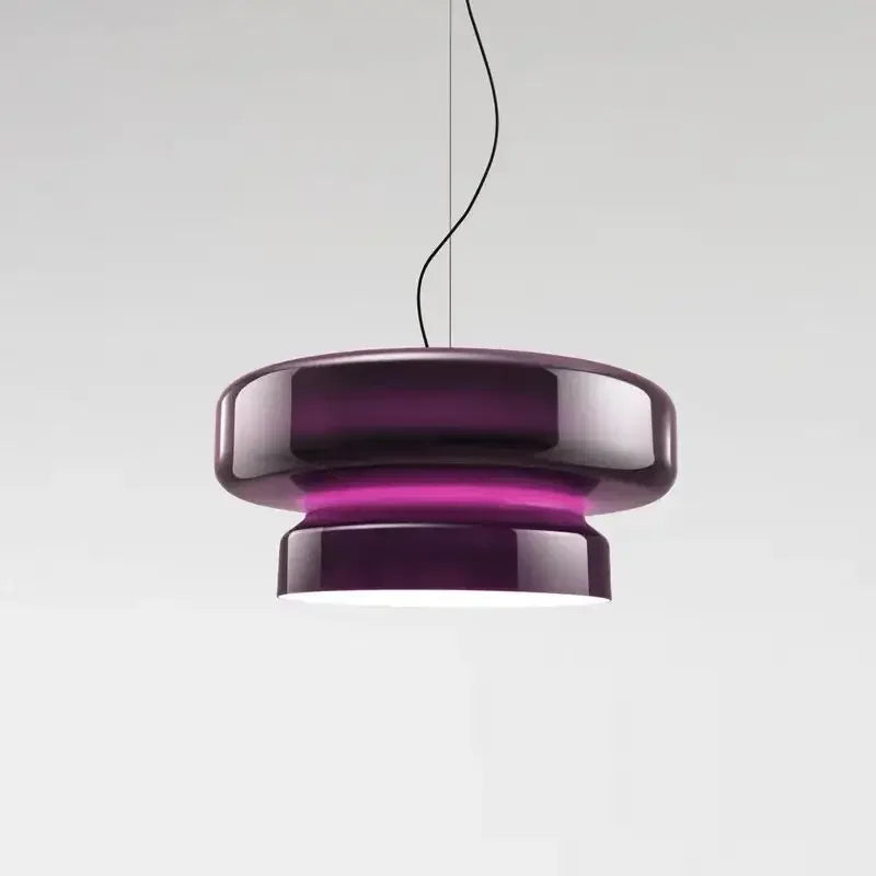 Purple Glass Designer Pendant Lights