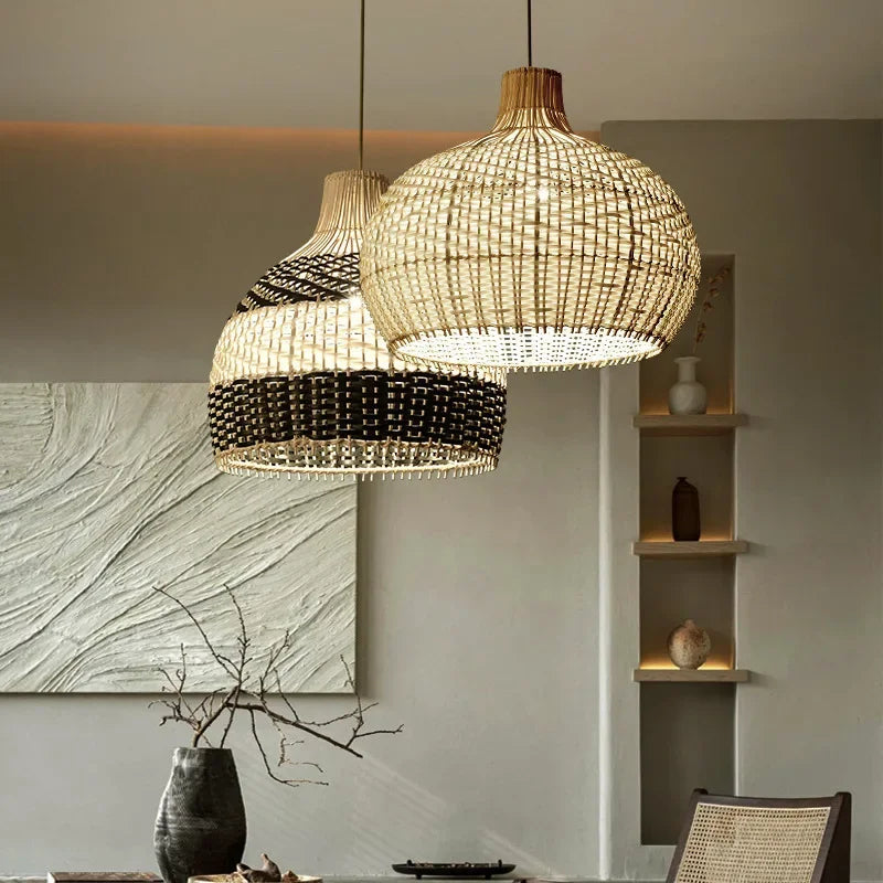 Rattan Ceiling Lamp