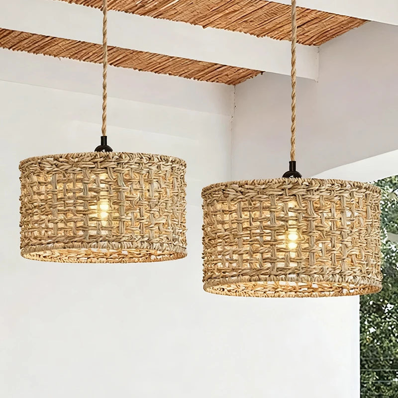 Rattan Pendant Lamps