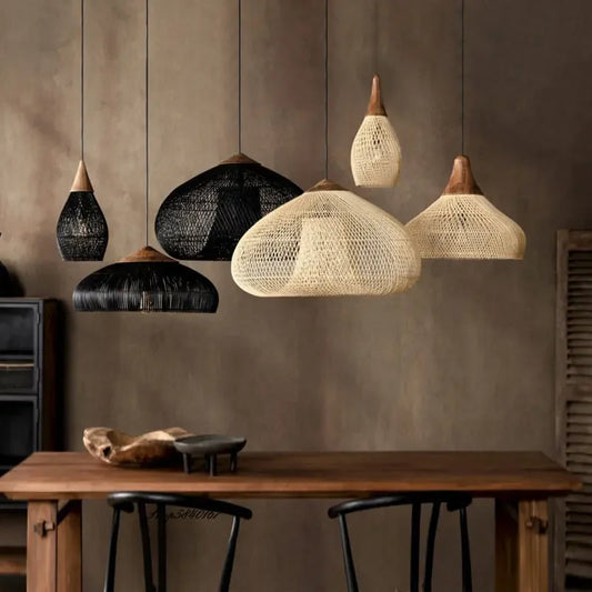 Rattan Pendant Light