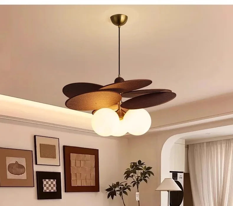 Rattan Vintage Pendant Light Living Room