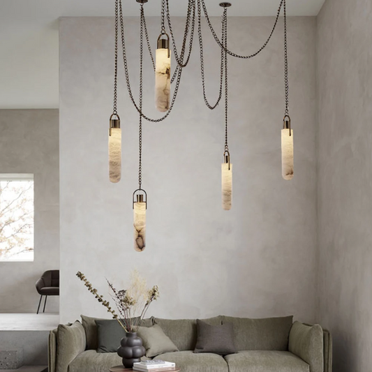 Real Marble Chandelier