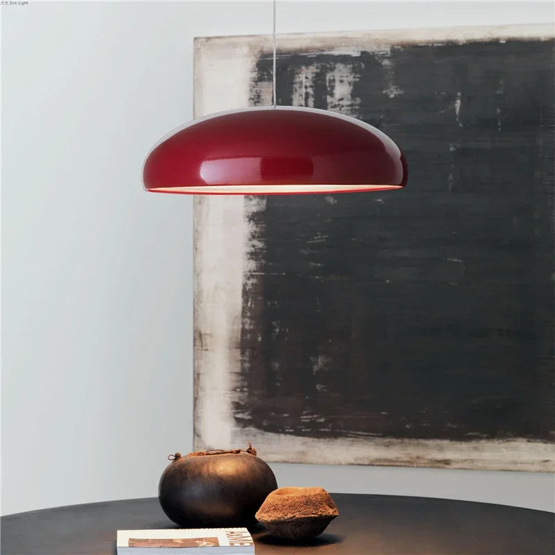 Red Italian Designer Hanging Ceiling Lights