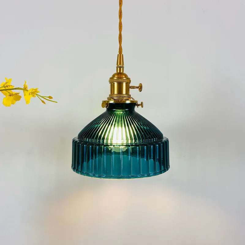 Retro Glass Pendant Light