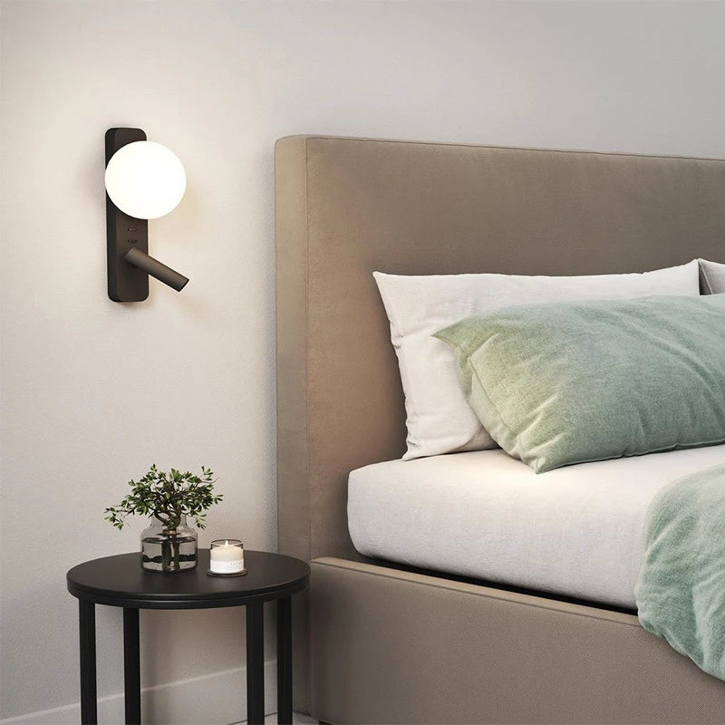 Rotatable Wall Lamps For Bedroom Bedside