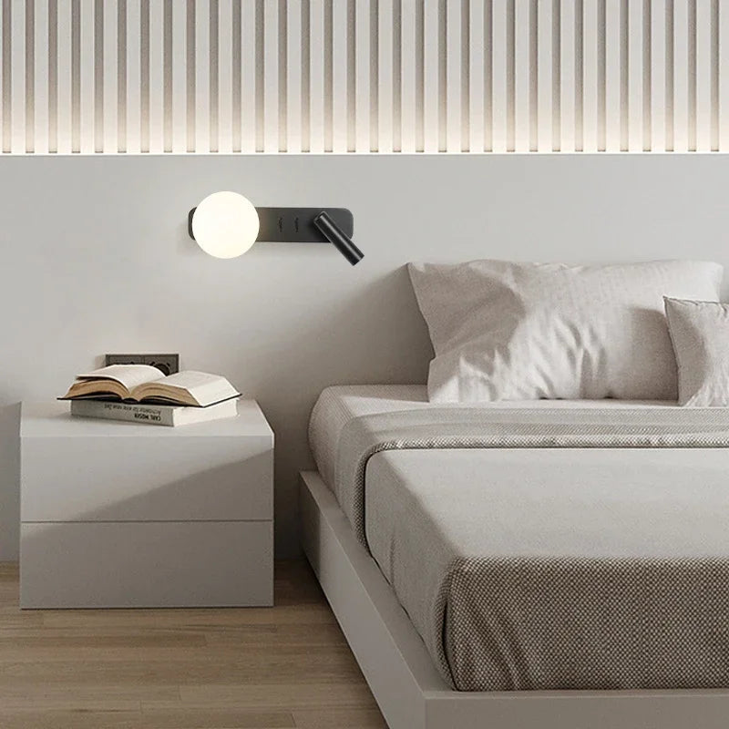 Rotatable Wall Light For Bedroom Bedside