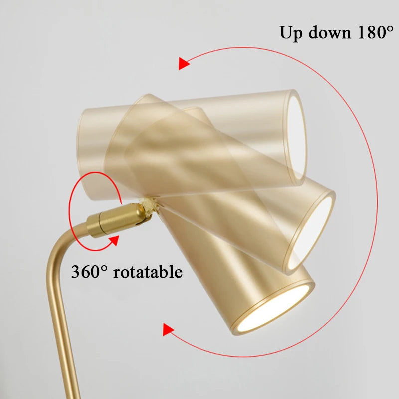 Rotating LED Wall Lights