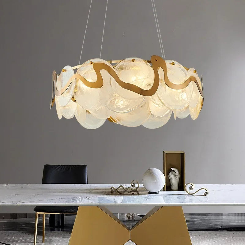 Ceiling Chandelier For Modern Living Spaces Round