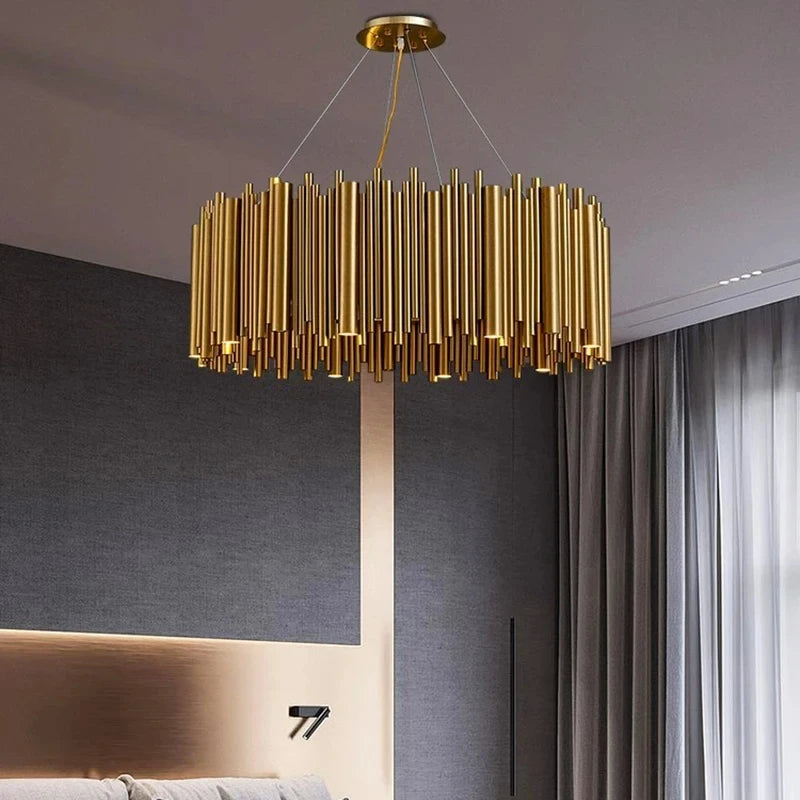Gold Chandelier