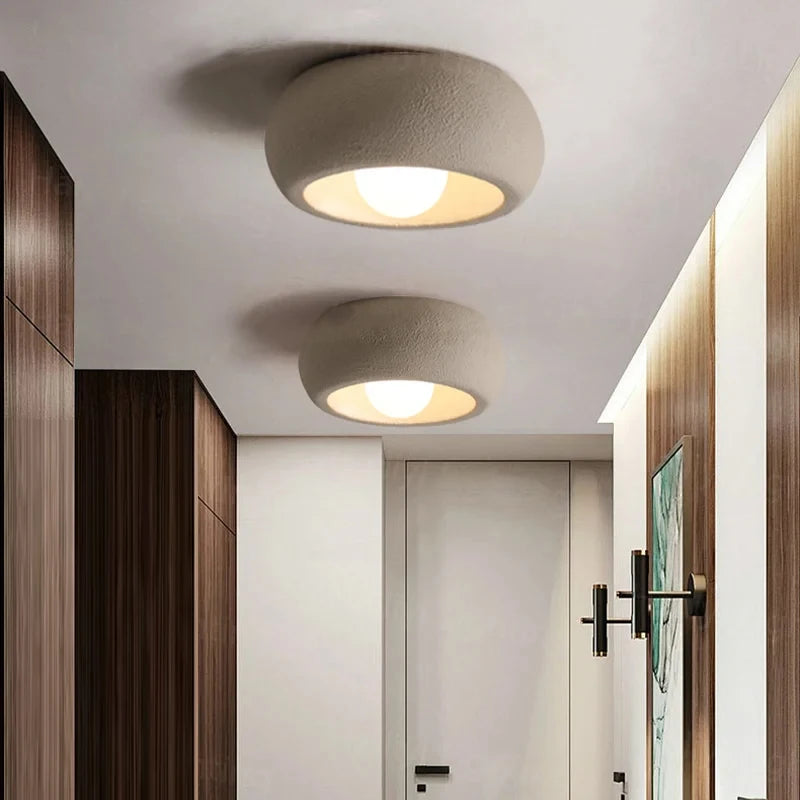 Round Modern Ceiling Light Hallway