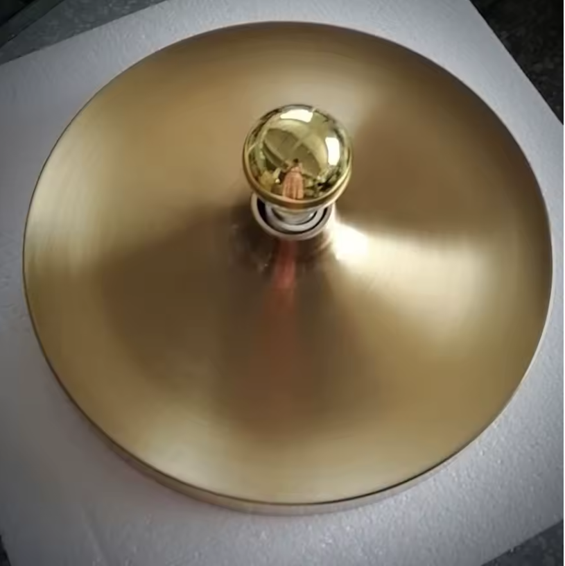 Round Wall Lamp Gold