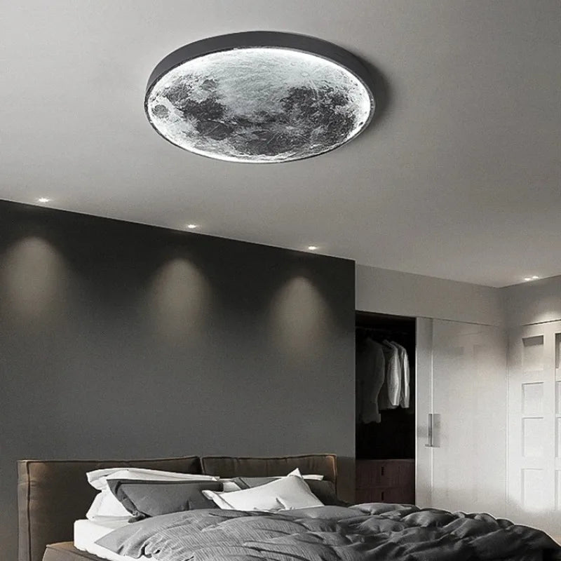 Modern LED Moon Wall Lamp