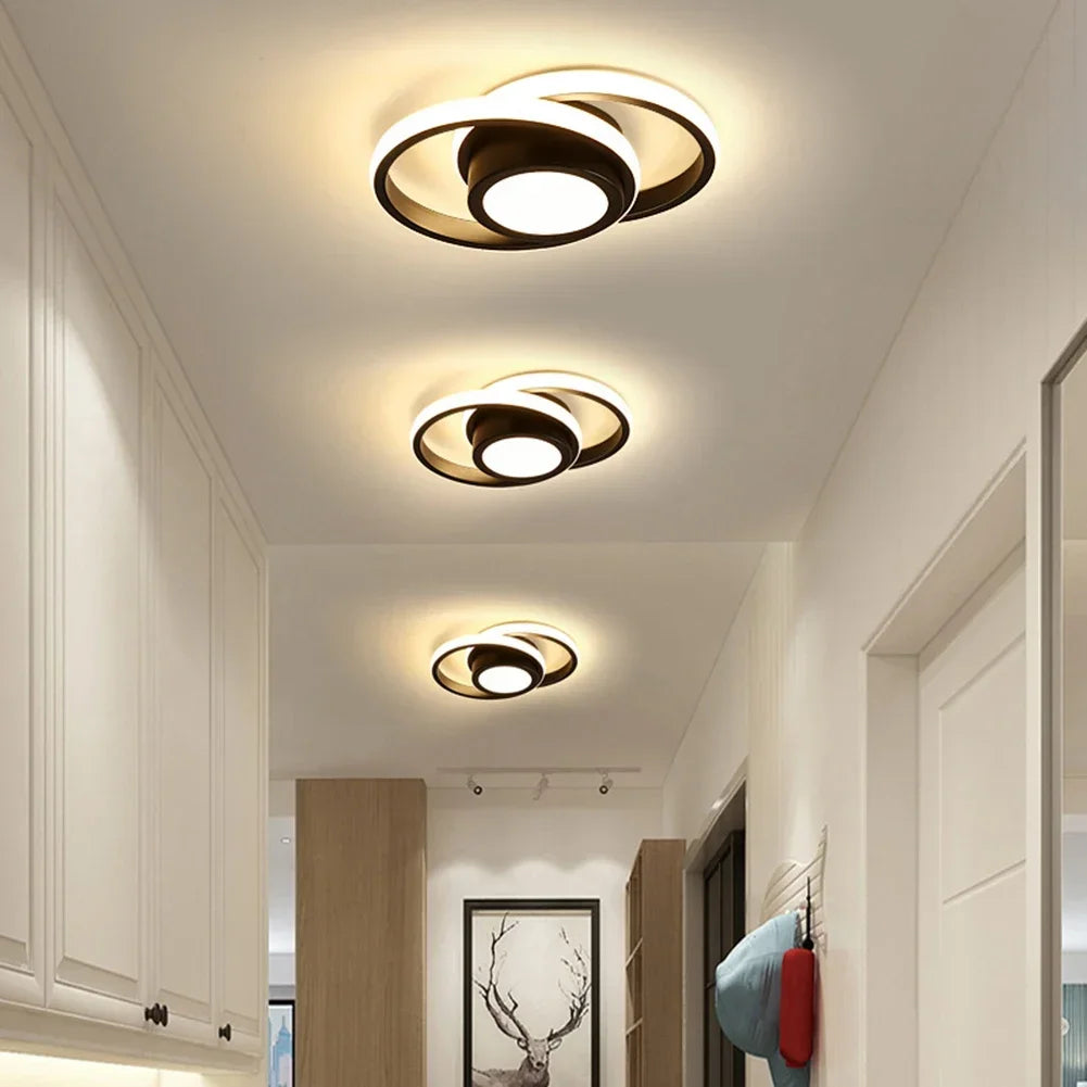 Modern 3 Light Color LED Ceiling Lamp