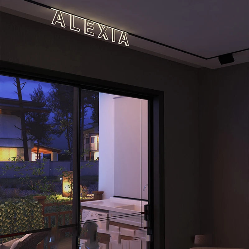 Modern Recessed Magnetic Track Lights LED Ceiling Lamp