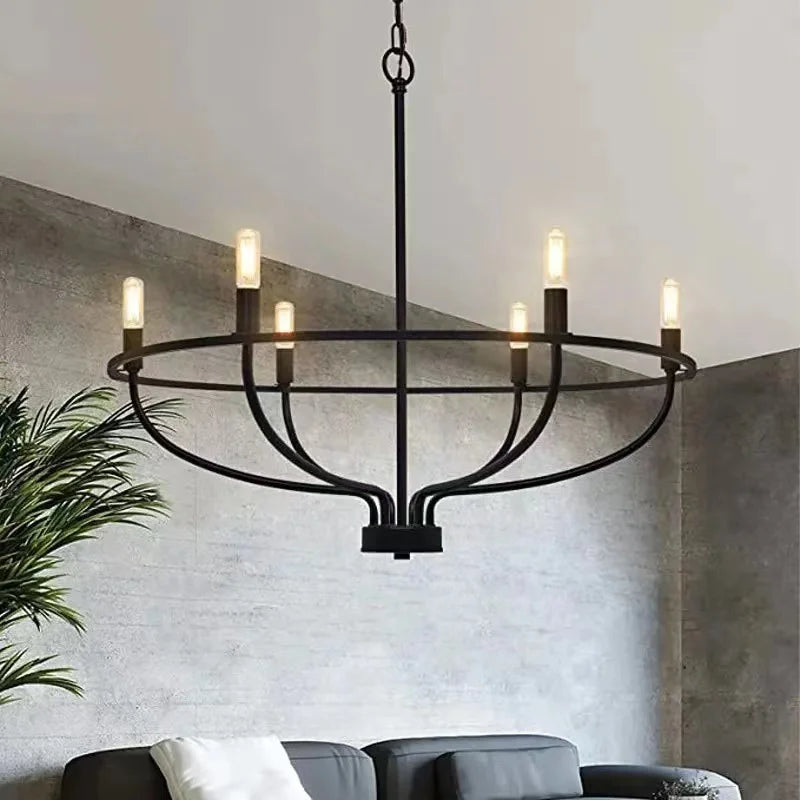 Modern Dining Room Decor Light Ring Light