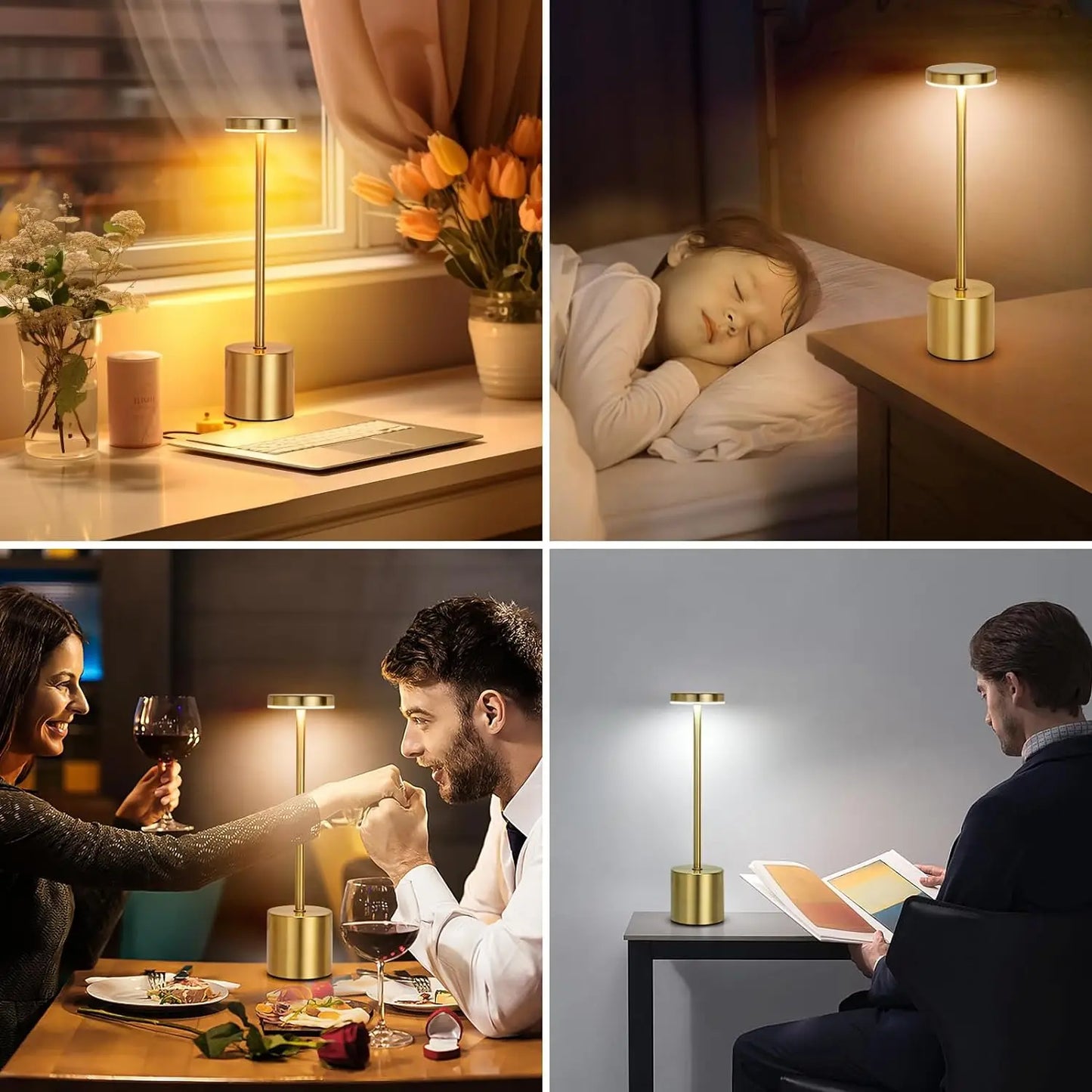 Modern Metal Table Lamp