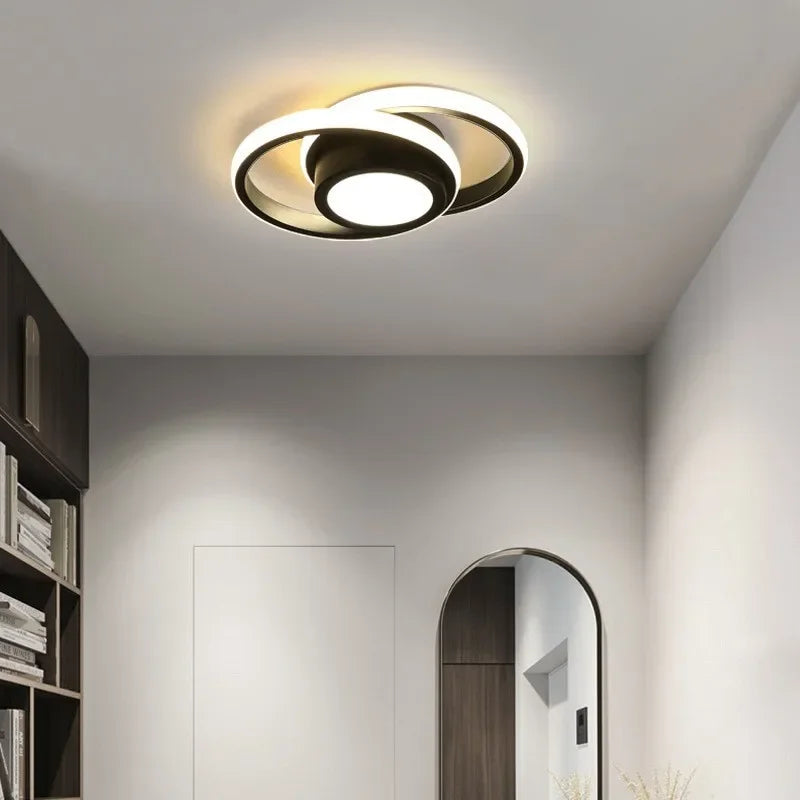 Modern 3 Light Color LED Ceiling Lamp