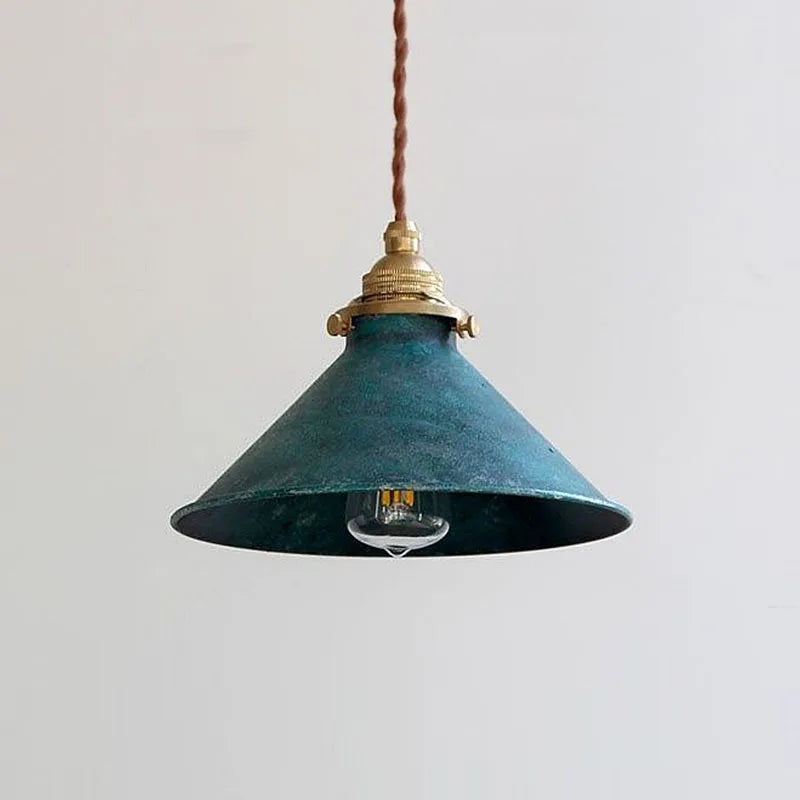 Shabby Chic Pendant Lights Blue