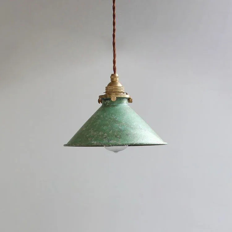Shabby Chic Pendant Lights Green