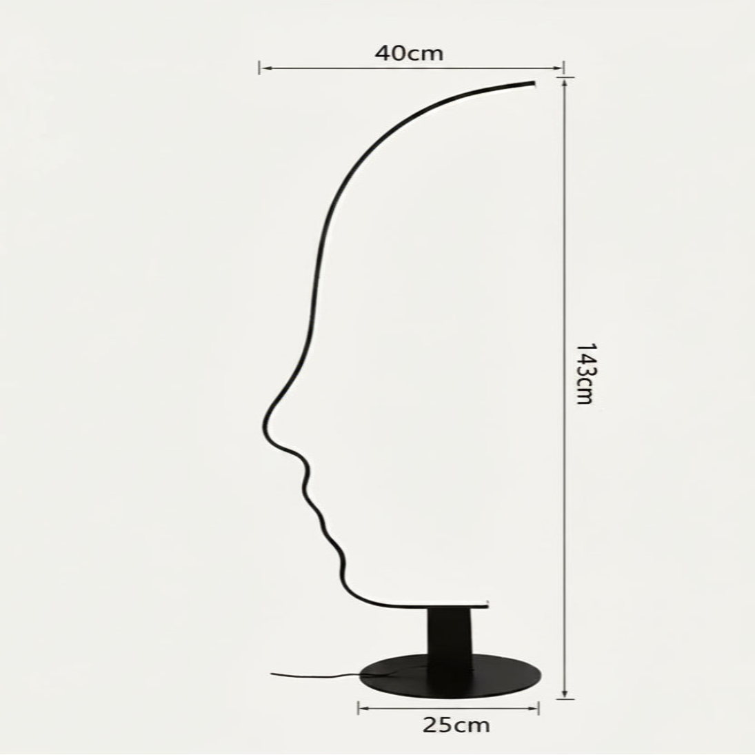 Silhouette Floor Lamp