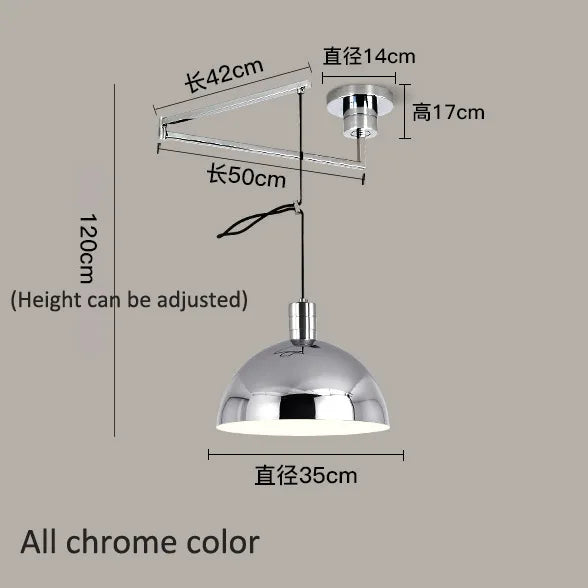 Silver Adjustable Ceiling Lights