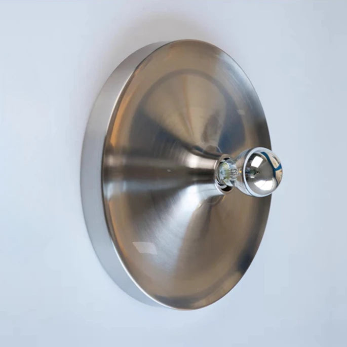 Silver Round Wall Lamps